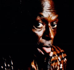 Miles Davis Color Closeup Vintage Original Photograph