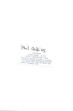 Phil Collins in Handcuffs Vintage Original Photograph