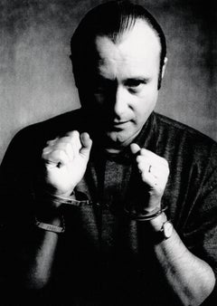Phil Collins in Handcuffs Vintage Original Photograph