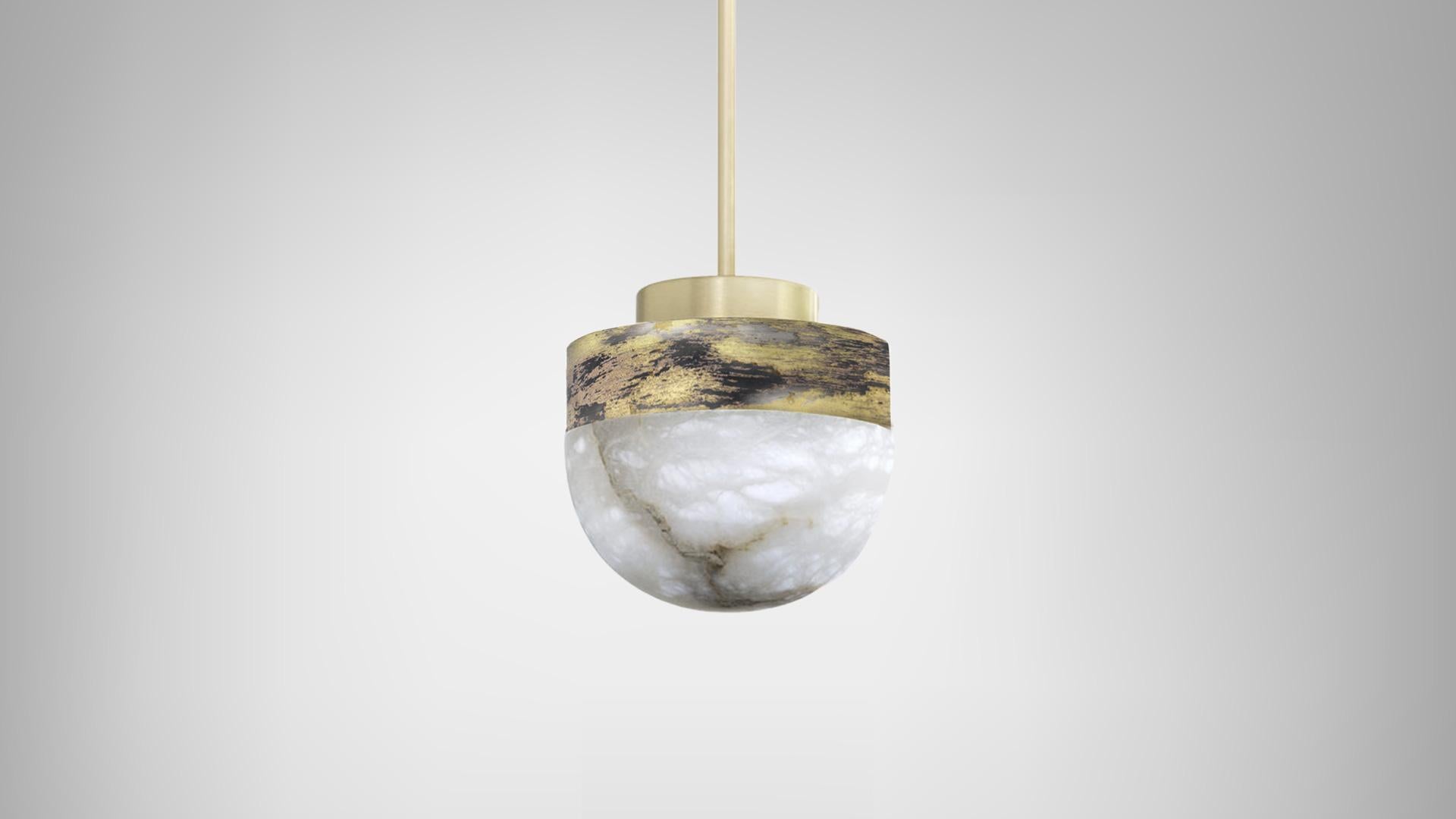 Contemporary Lucid 200 Pendant by CTO Lighting For Sale