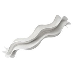 Bracciale ondulato Lucid Cuff in argento di Aur Studio