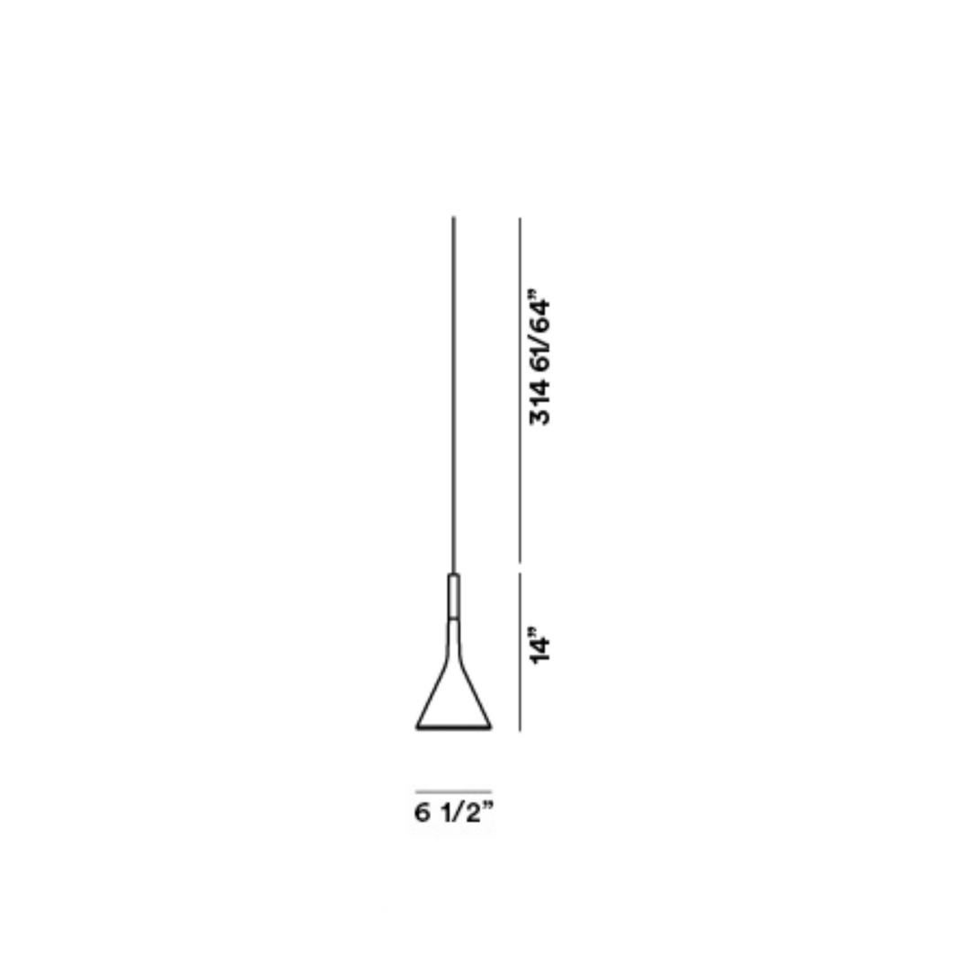 Contemporary Lucidi and Pevere ‘Aplomb’ Concrete Outdoor Pendant Lamp for Foscarini in Gray For Sale