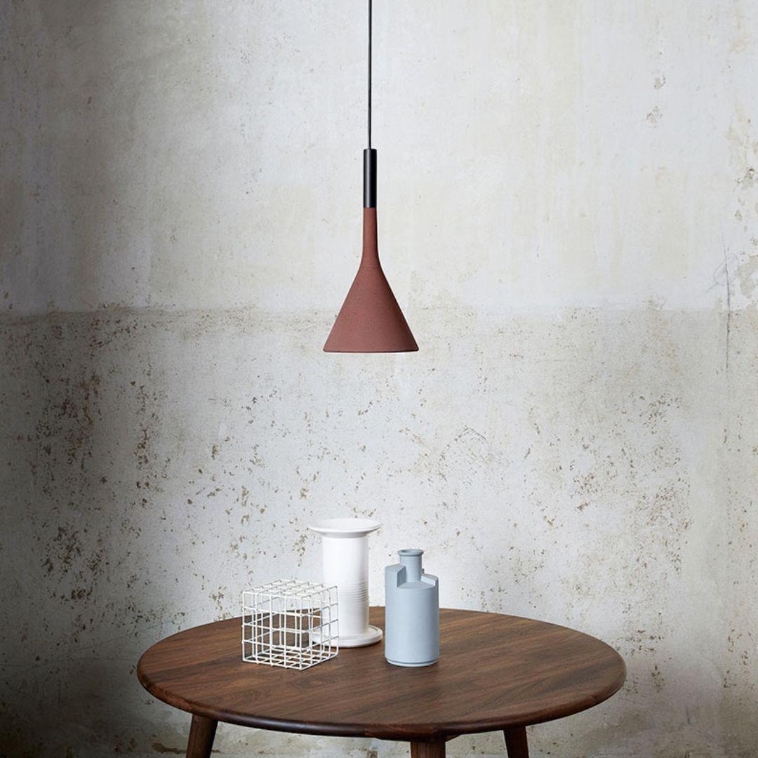 Lampada a sospensione in cemento 'Aplomb' di Lucidi & Greene per Foscarini in vendita 4