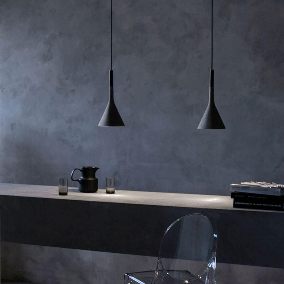 Lampada a sospensione in cemento 'Aplomb' di Lucidi & Pevere in grigio per Foscarini In condizioni Nuovo in vendita a Glendale, CA