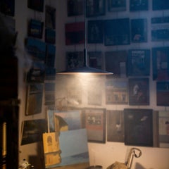 Lucidi & Pevere Large ‘Aplomb’ Concrete Pendant Lamp in Grey for Foscarini