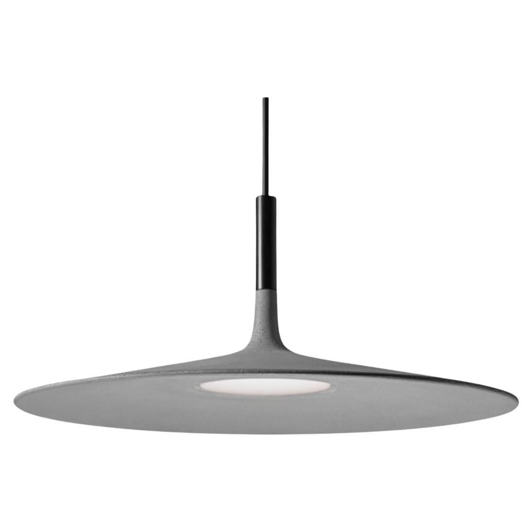 Lucidi & Pevere Large ‘Aplomb’ Concrete Pendant Lamp in Grey for Foscarini For Sale