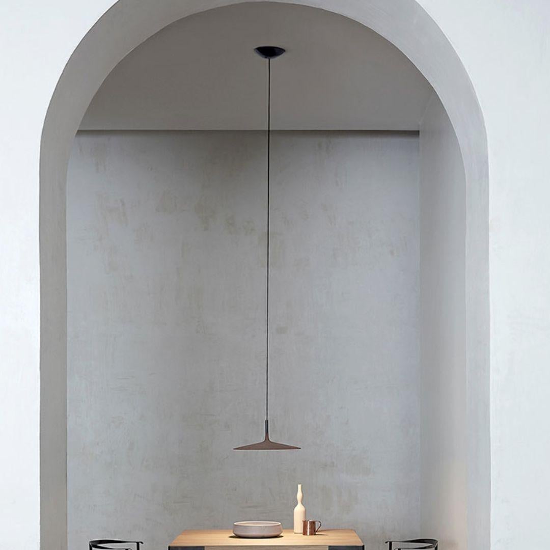 Lucidi & Pevere Large ‘Aplomb’ Concrete Pendant Lamp in White for Foscarini For Sale 3