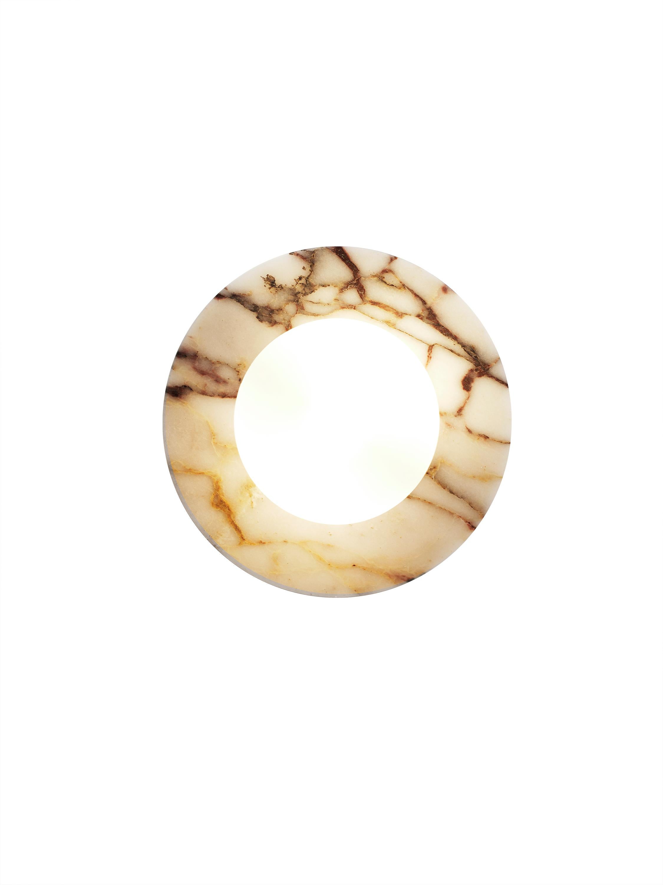 Modern LUCIE Calacatta Marble Flushmount/Sconce Emily Del Bello x Blueprint Lighting  For Sale