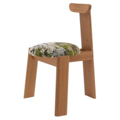 Lucie Chair in Solid Wood & Upholstery