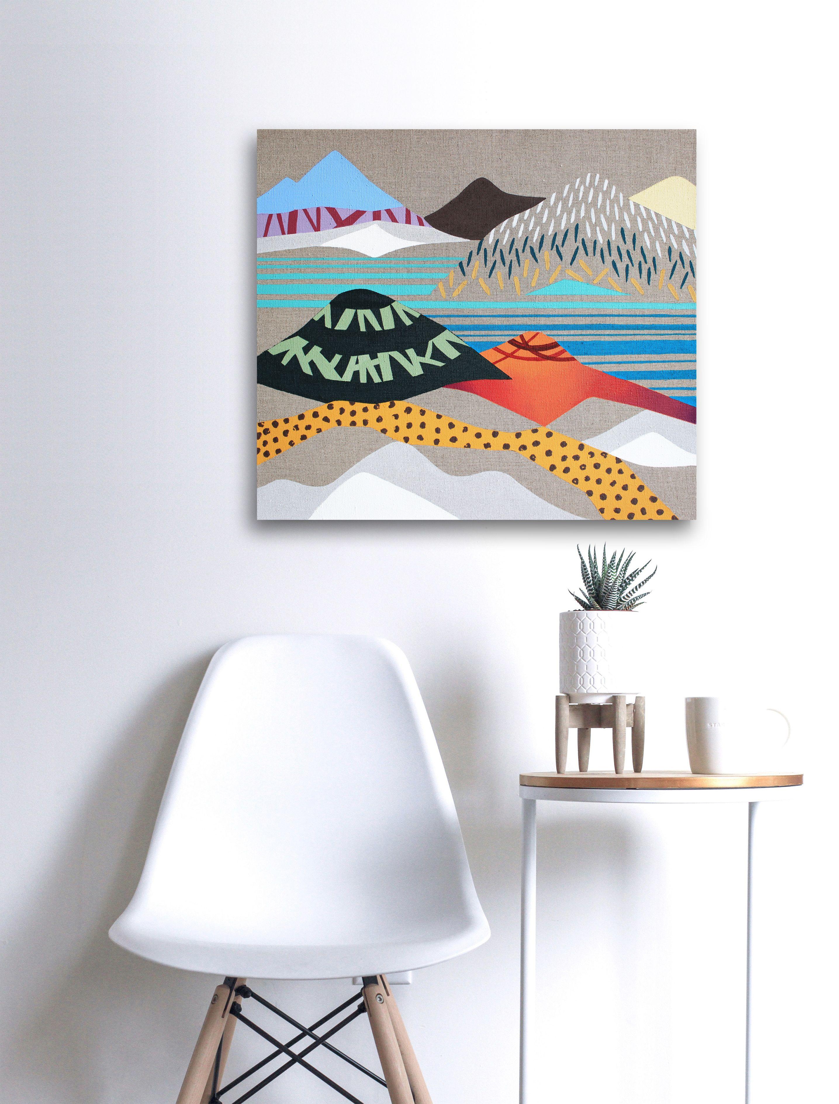 En las montañas 14, Pintura, Acrílico sobre lienzo en venta 1