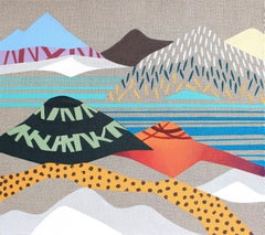 En las montañas 14, Pintura, Acrílico sobre lienzo