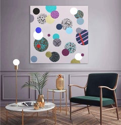 Punkte 11, Gemälde, Acryl auf Leinwand