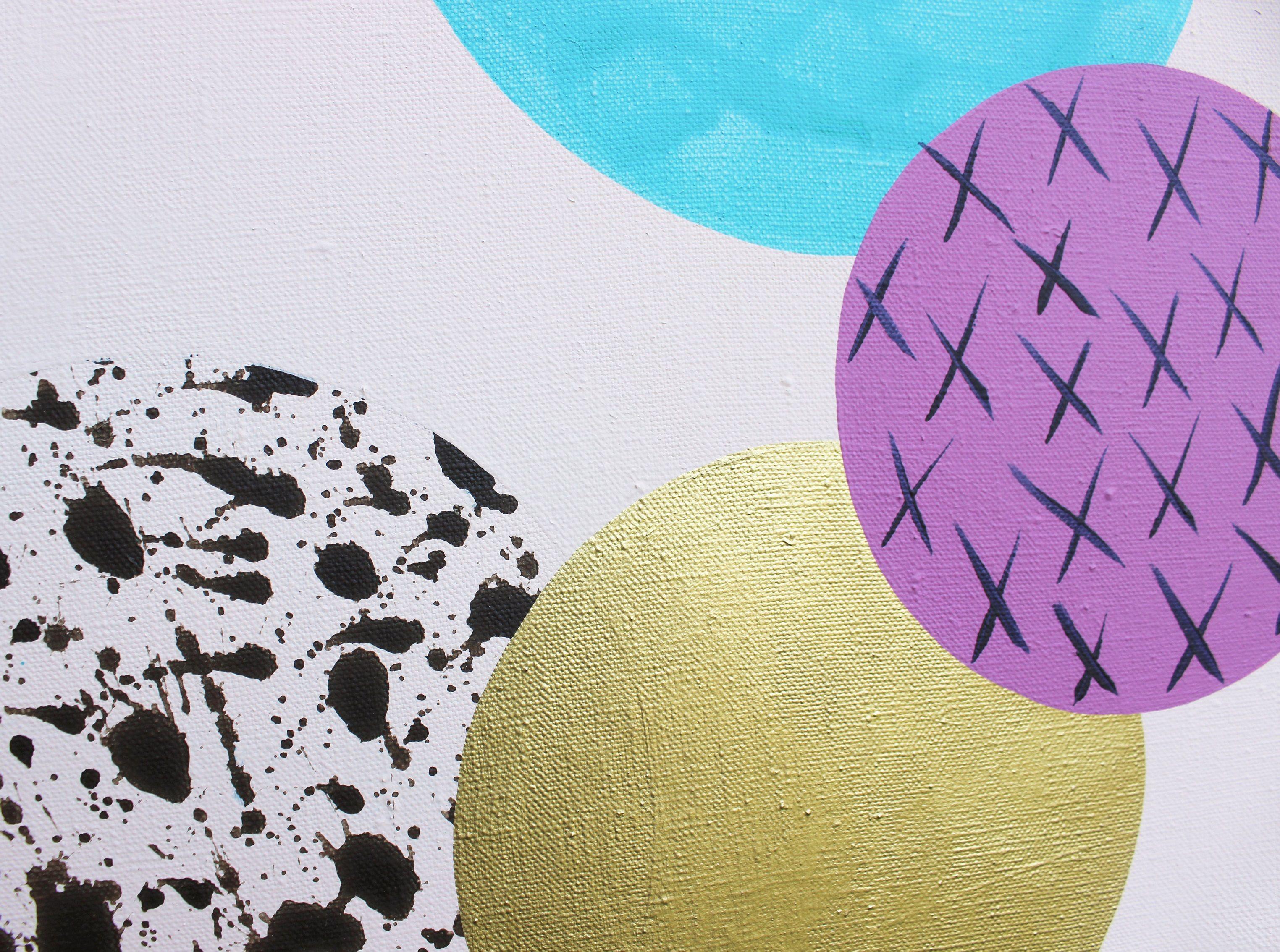Only dots 11, Painting, Acrylic on Canvas For Sale 4