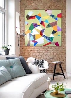 Spiel & Diversity 4, Gemälde, Acryl auf Leinwand