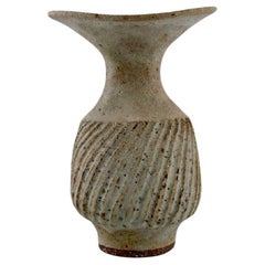 Lucie Rie, Large Modernist Unique Vase, Ca 1970