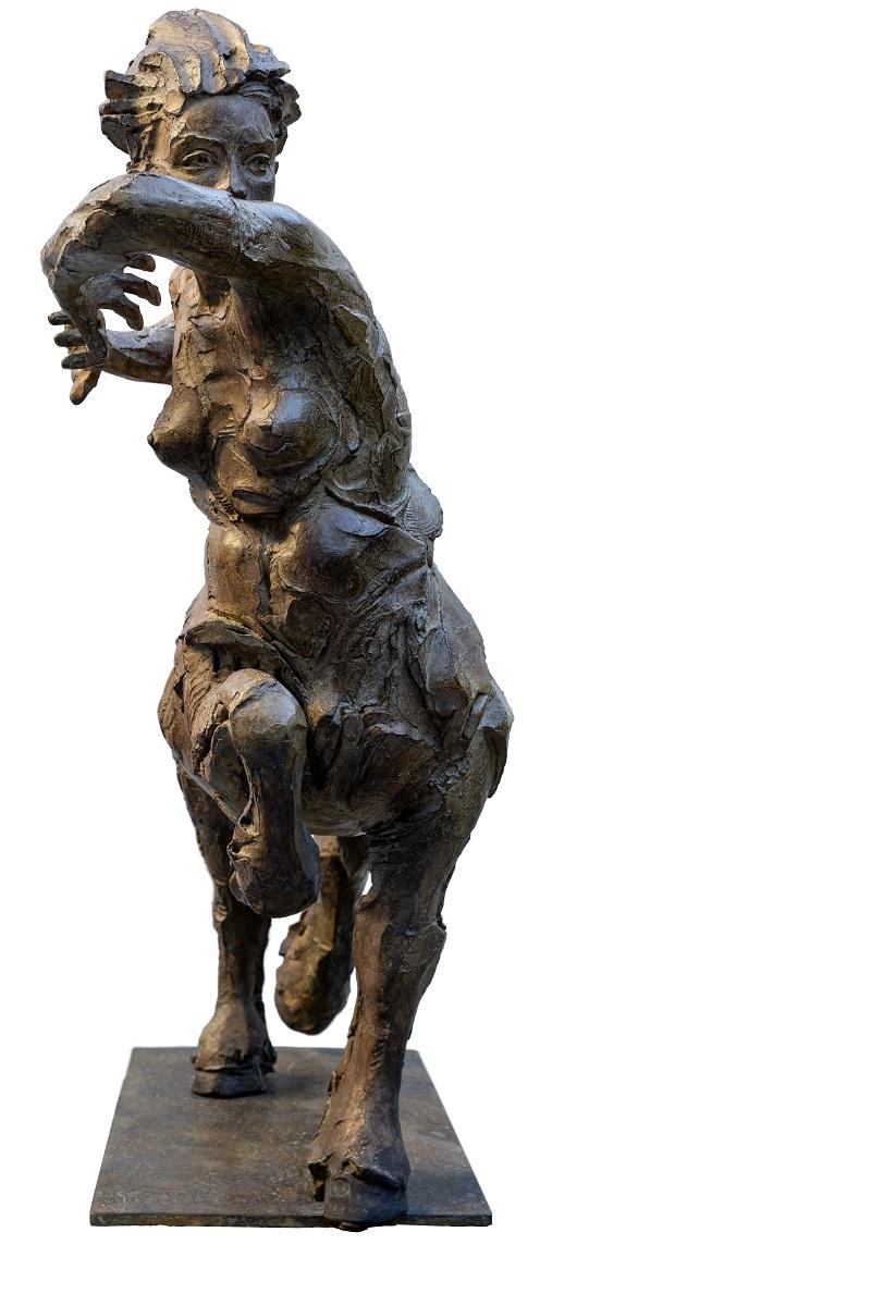 Centauro Escultura Bronce Caballo Mitología Humana En Stock - Sculpture de Lucie Sentjens