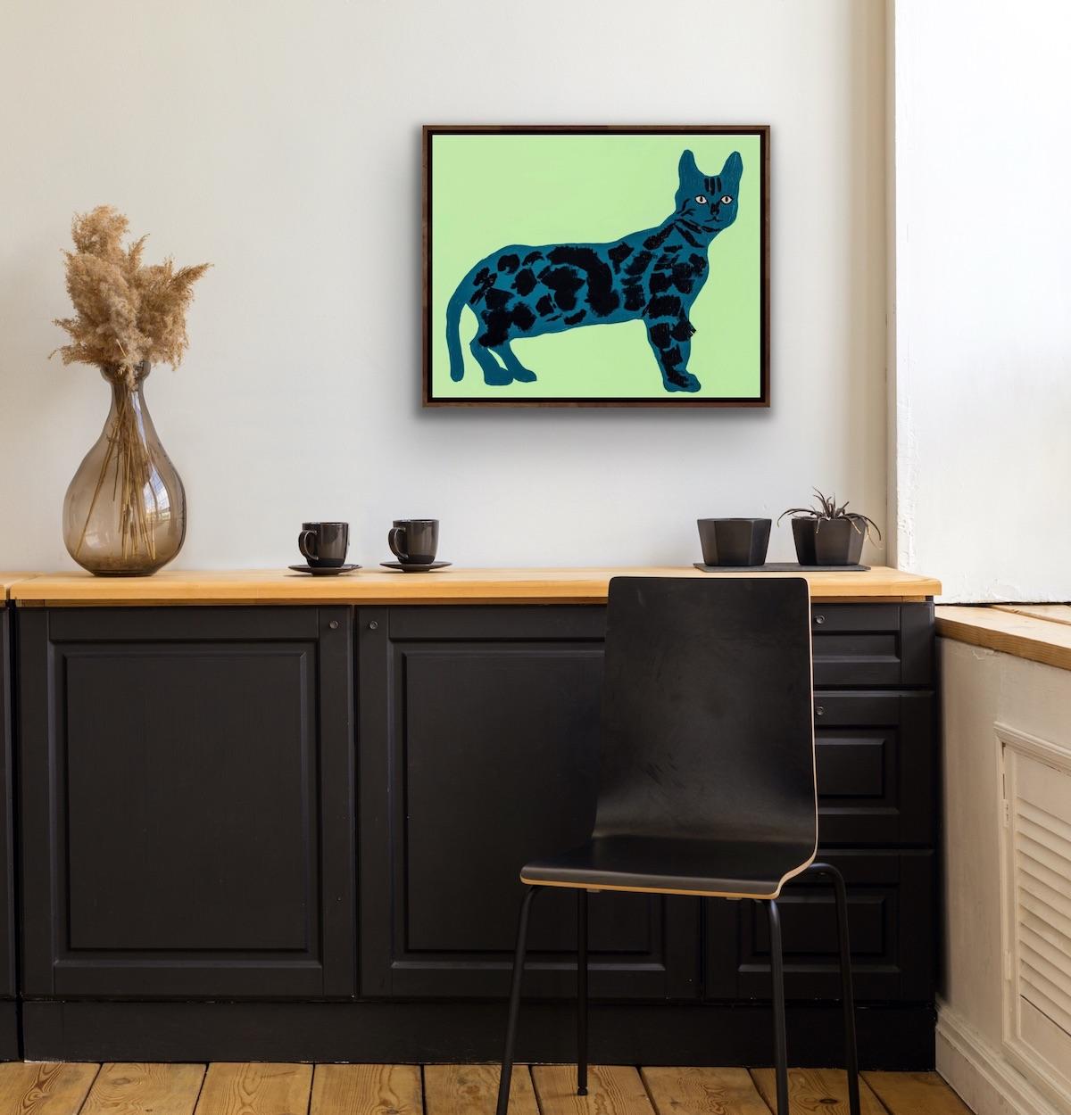 Jane, Lucie Sheridan, Tier- und Wildtierkunst, Illustrative Kunst, Cheetah [ 2022] im Angebot 3