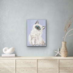 Merveille perse, peinture originale, portrait