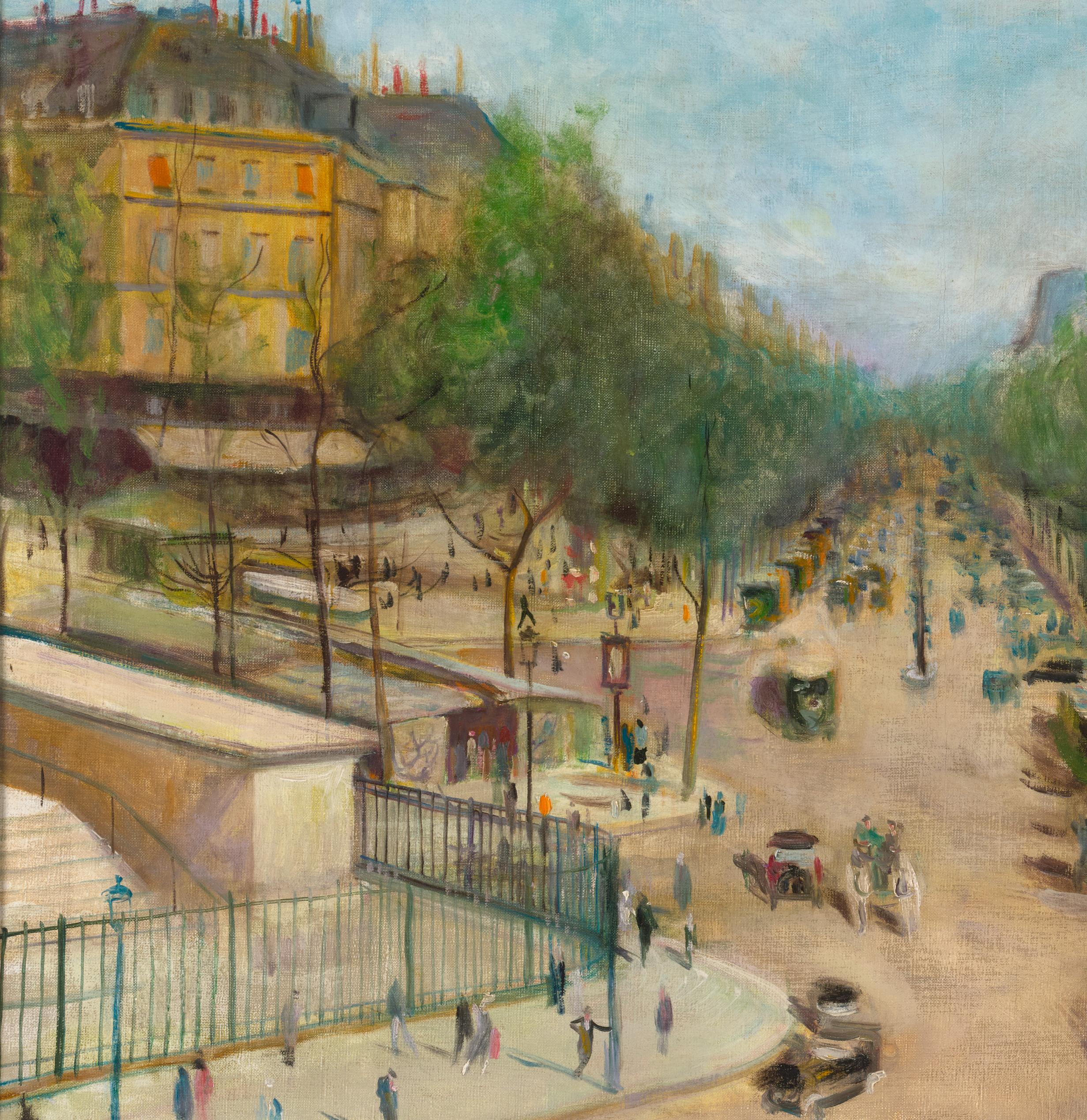 Les grands boulevards di Lucien Adrion in vendita 2