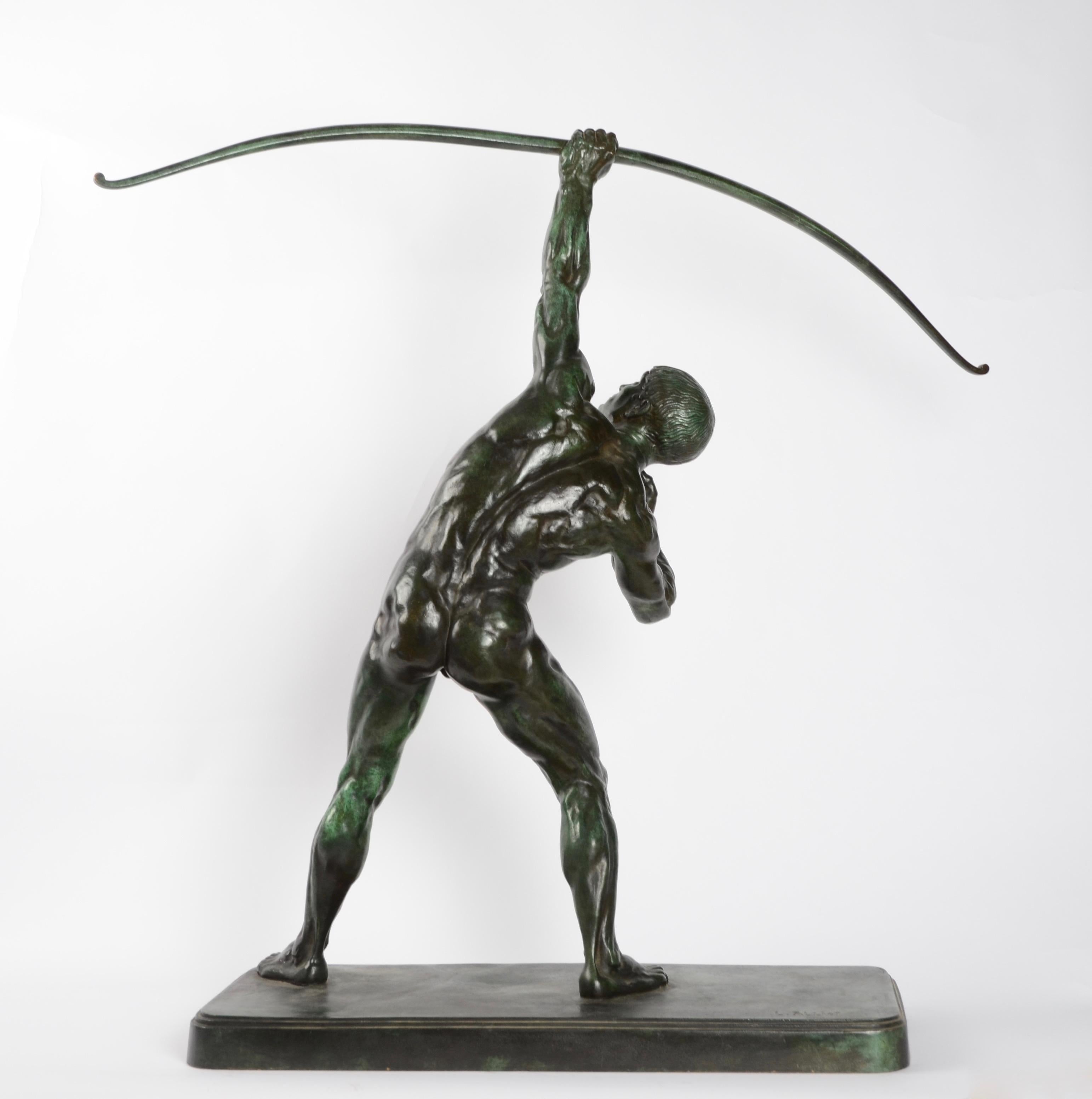 Lucien Alliot Sculpture, Bronze, France, 1920s 8