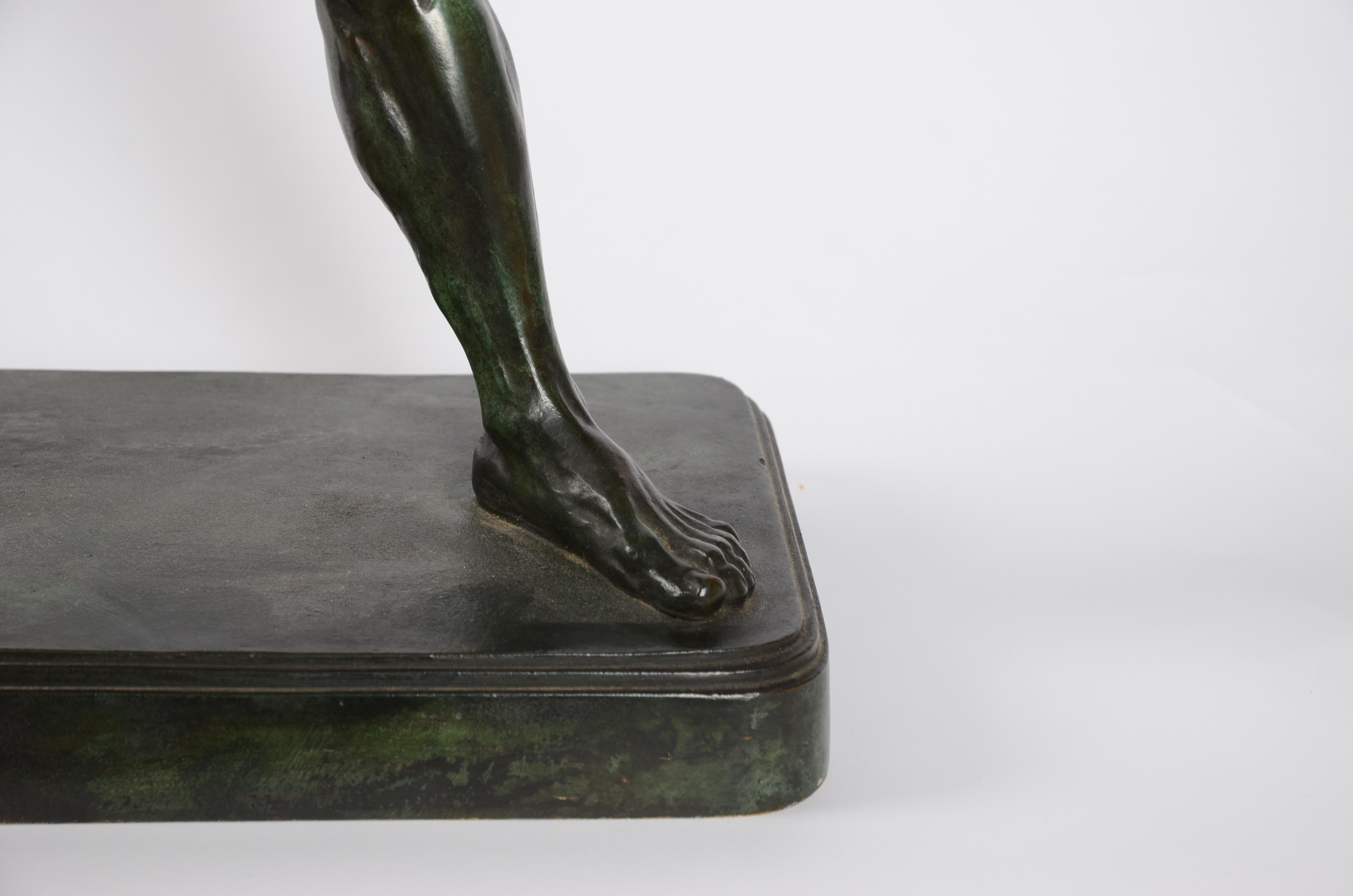 Lucien Alliot Sculpture, Bronze, France, 1920s 2