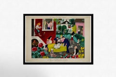 Original print - Loterie Nationale - L'heureuse Nouvelle inspiré par Aubry