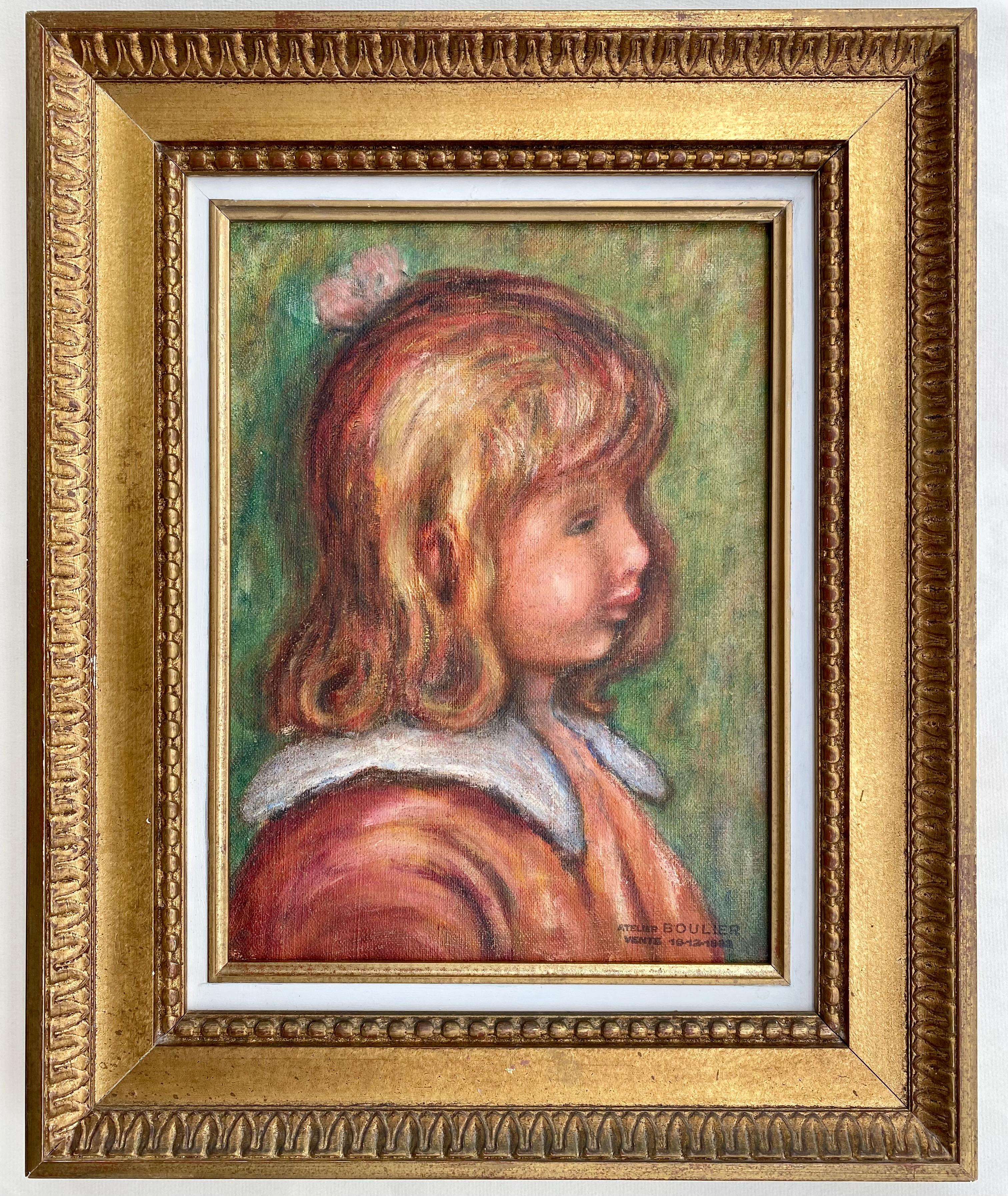 Auguste Renoirs letzter Schüler: Porträt des Sohnes von Renoir