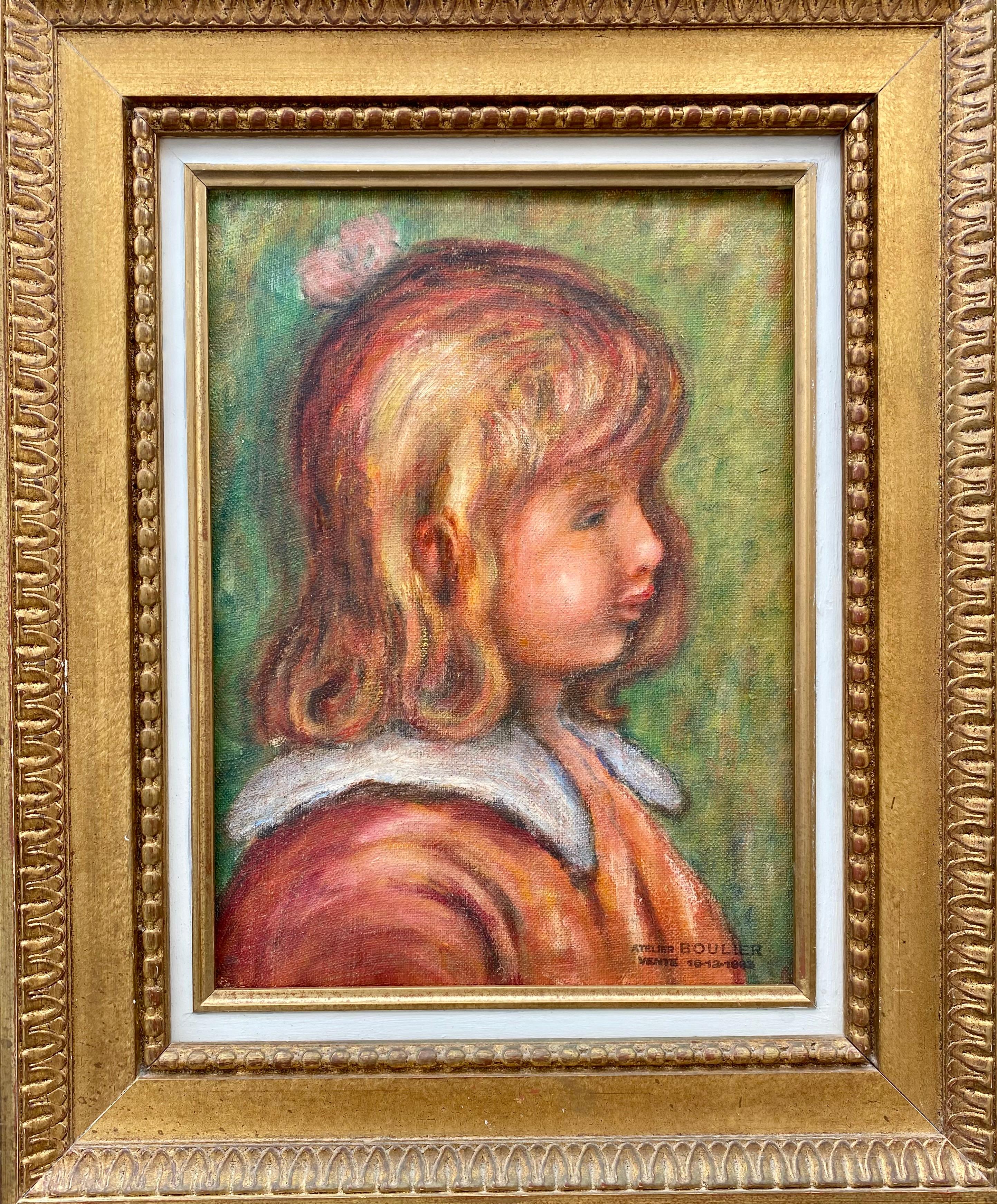 Auguste Renoirs letzter Schüler: Porträt des Sohnes von Renoir