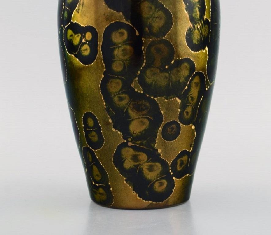 Mid-20th Century Lucien Brisdoux, France, Vase in Glazed Stoneware, 1930s/40s For Sale