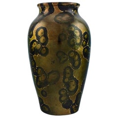 Vase en grès émaillé Lucien Brisdoux, France, années 1930/40