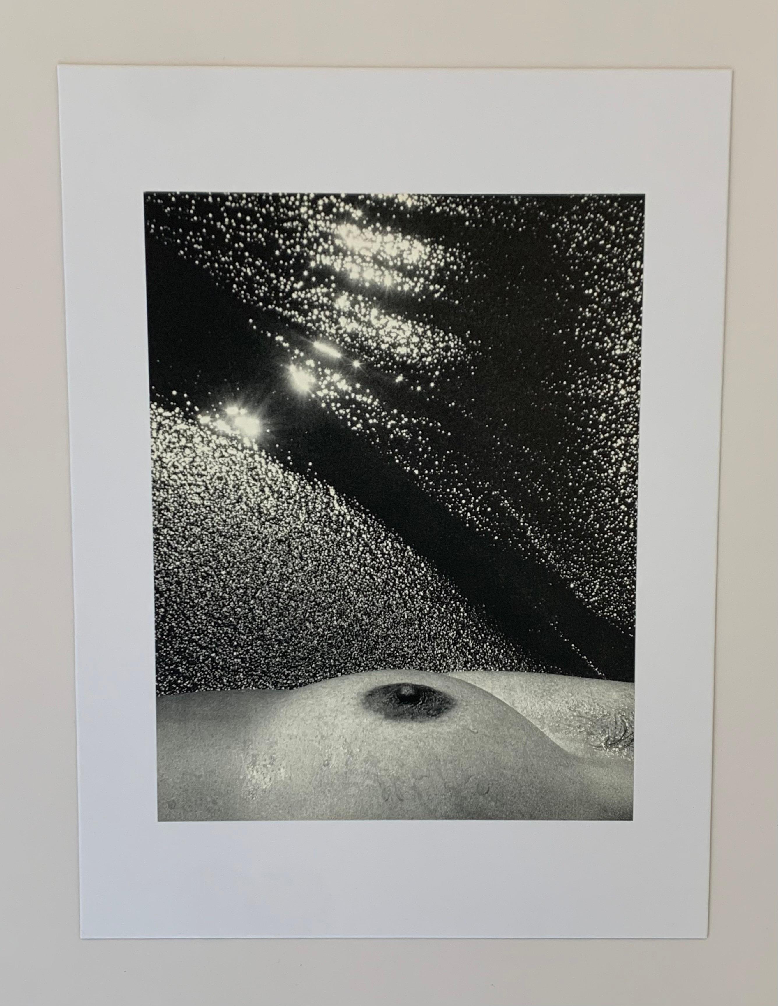 Nude Female Study 1968
by Lucien Clergue

A macros shot of a nude females breast with a complimentary negative background.

Unframed
Matted
Overall size : 12 x 16