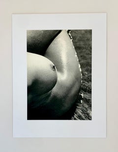Female Nude Study by Lucien Clergue Vintage print