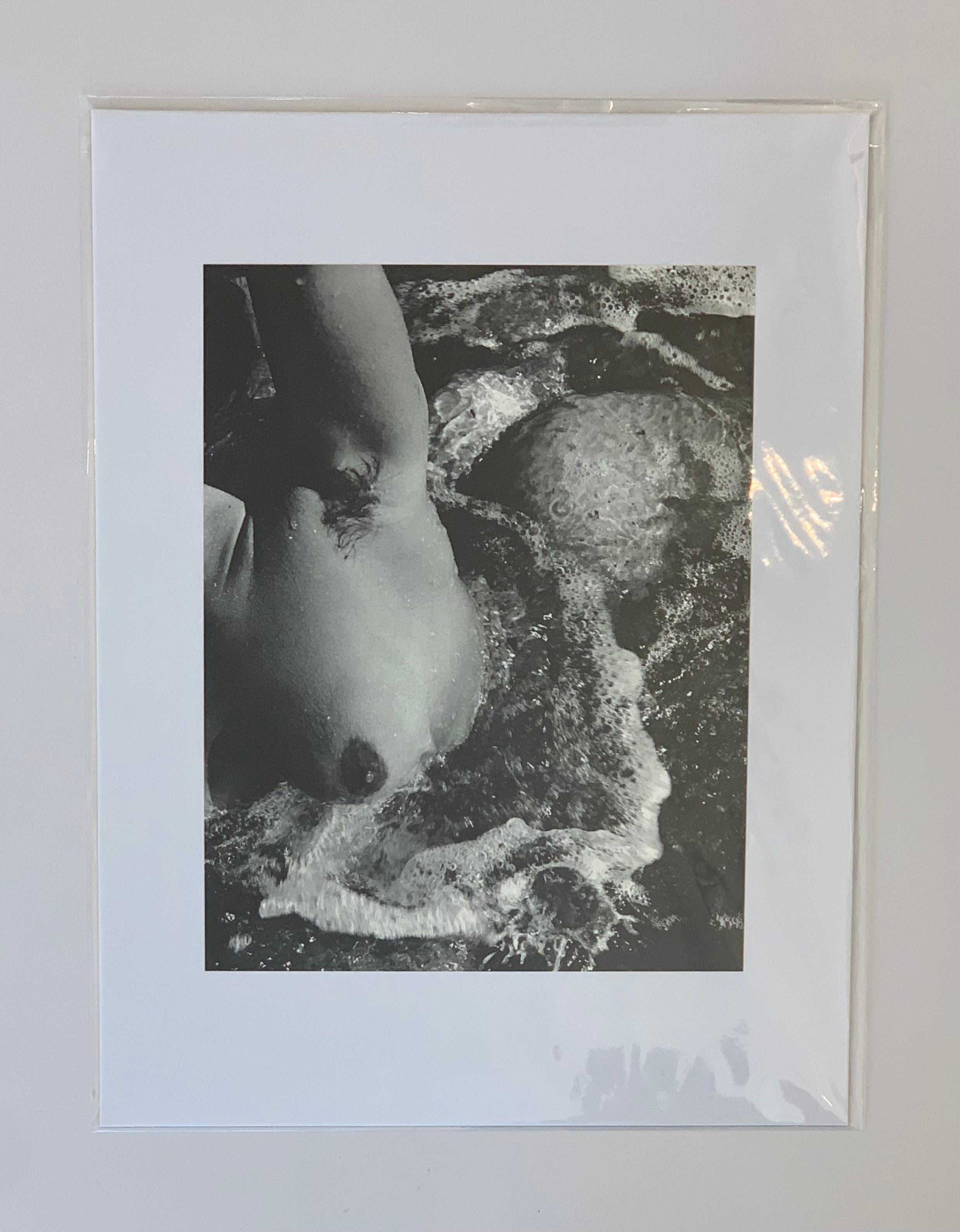 Female Nude Study by Lucien Clergue Vintage print For Sale 3