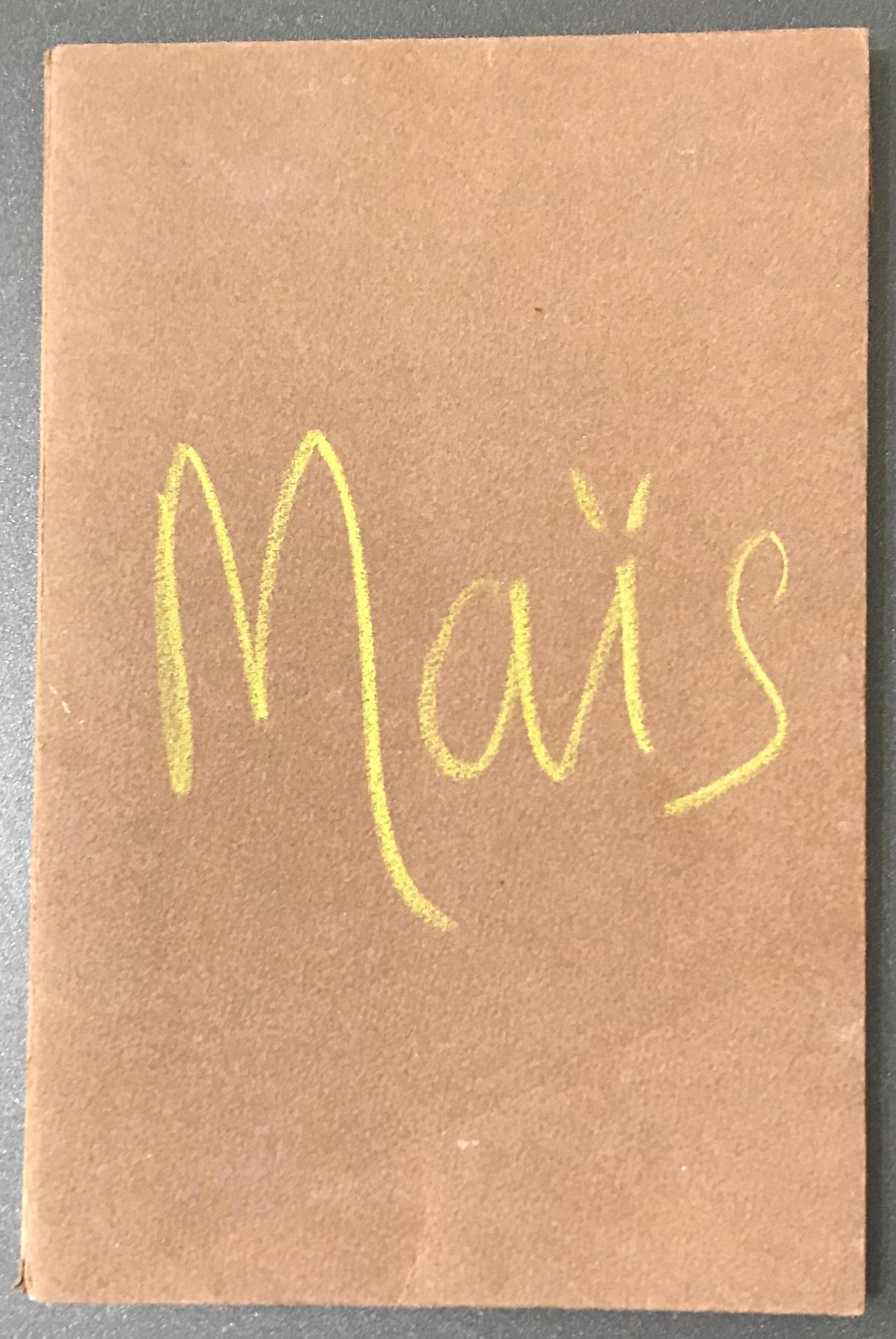 Maïs, Le Marais D'Arles - Original Photographic Book by L. Clergue - 1960 1