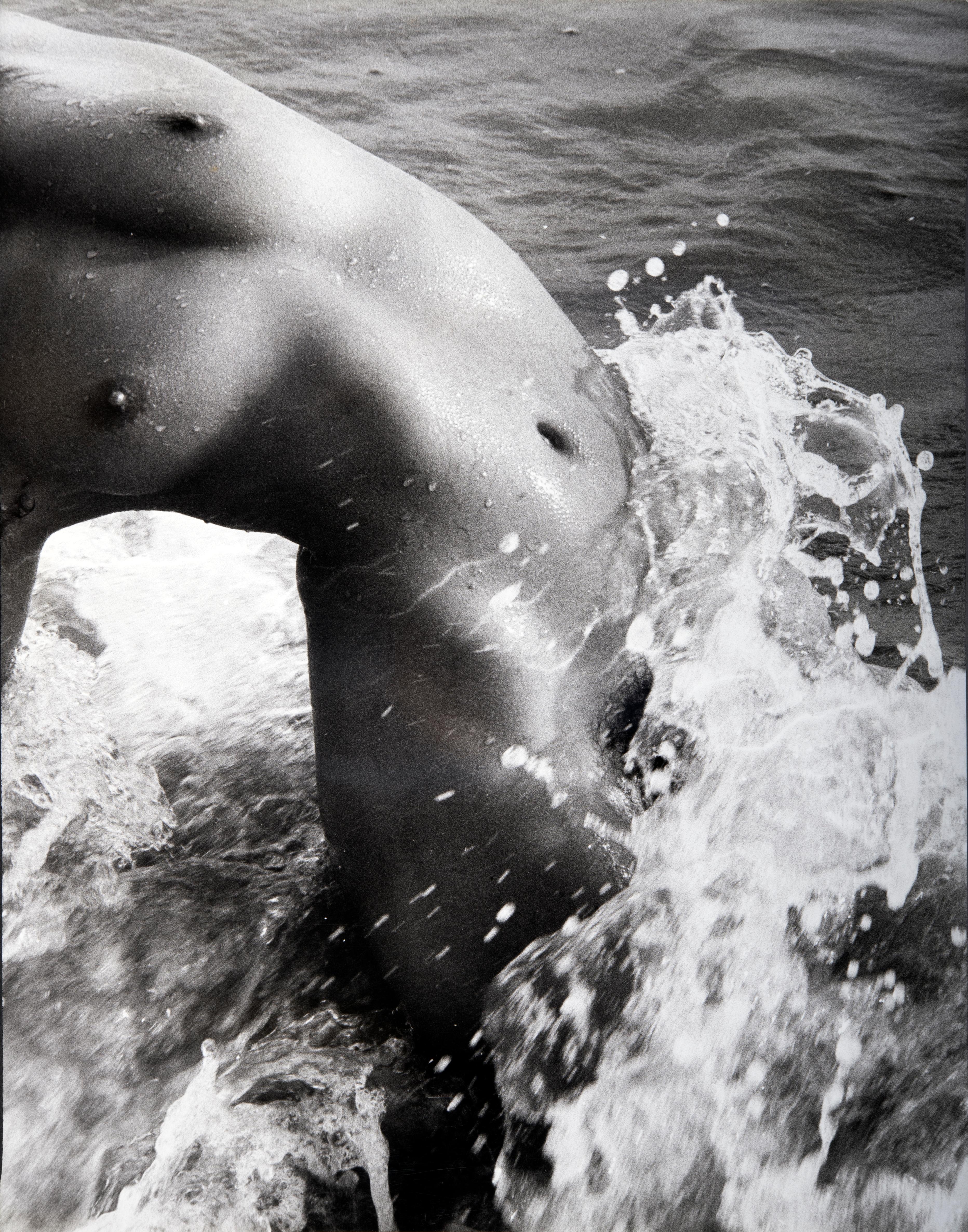 Lucien Clergue Nude Photograph - Nu de la mer, Camargue 1972