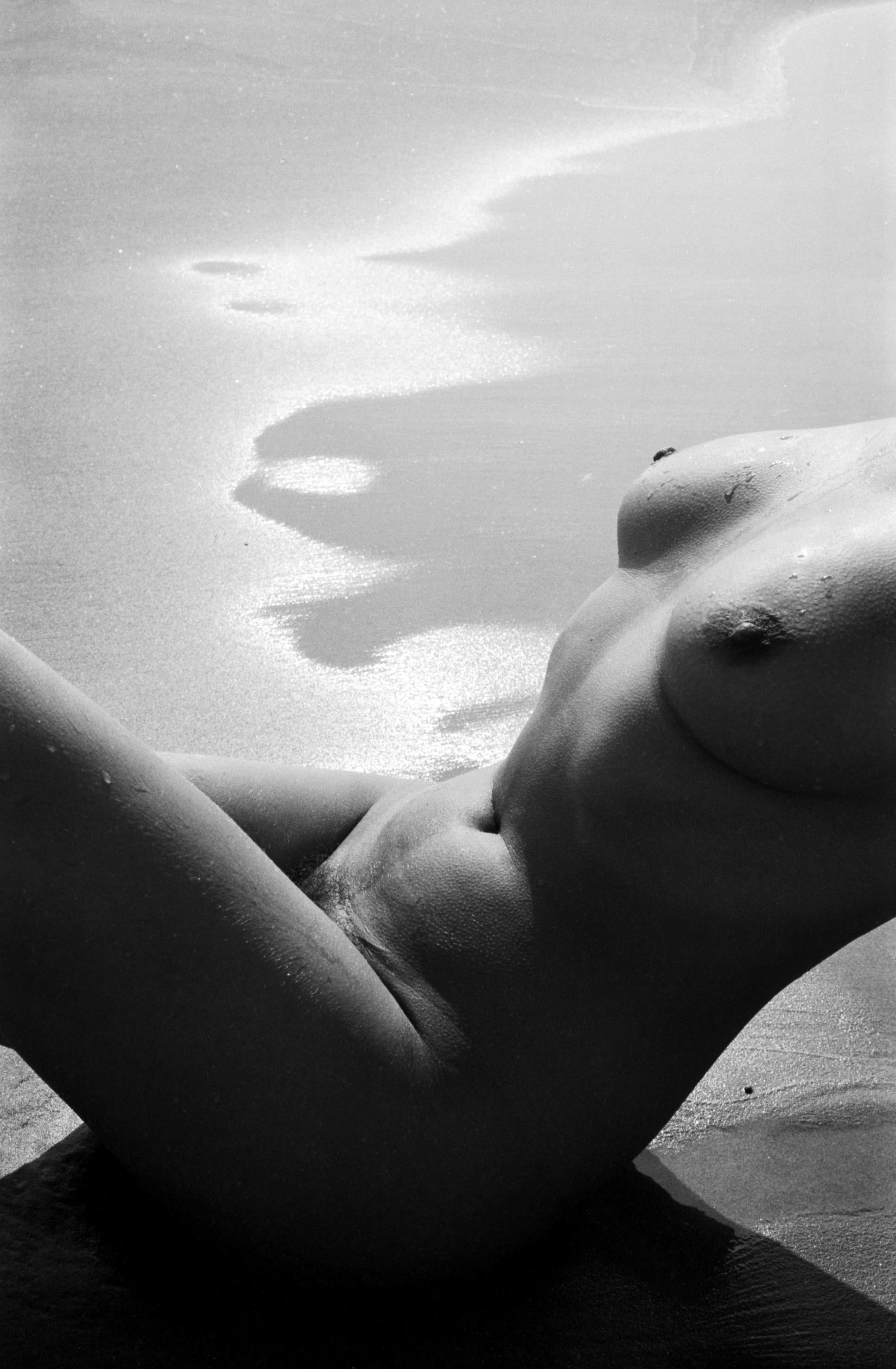 Lucien Clergue Nude Photograph - Nu de la plage, Camargue 1972