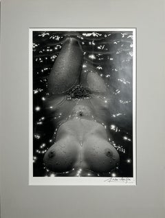 Nu De La Plage Camargue, Photographie de nu en noir et blanc par Lucien Clergue