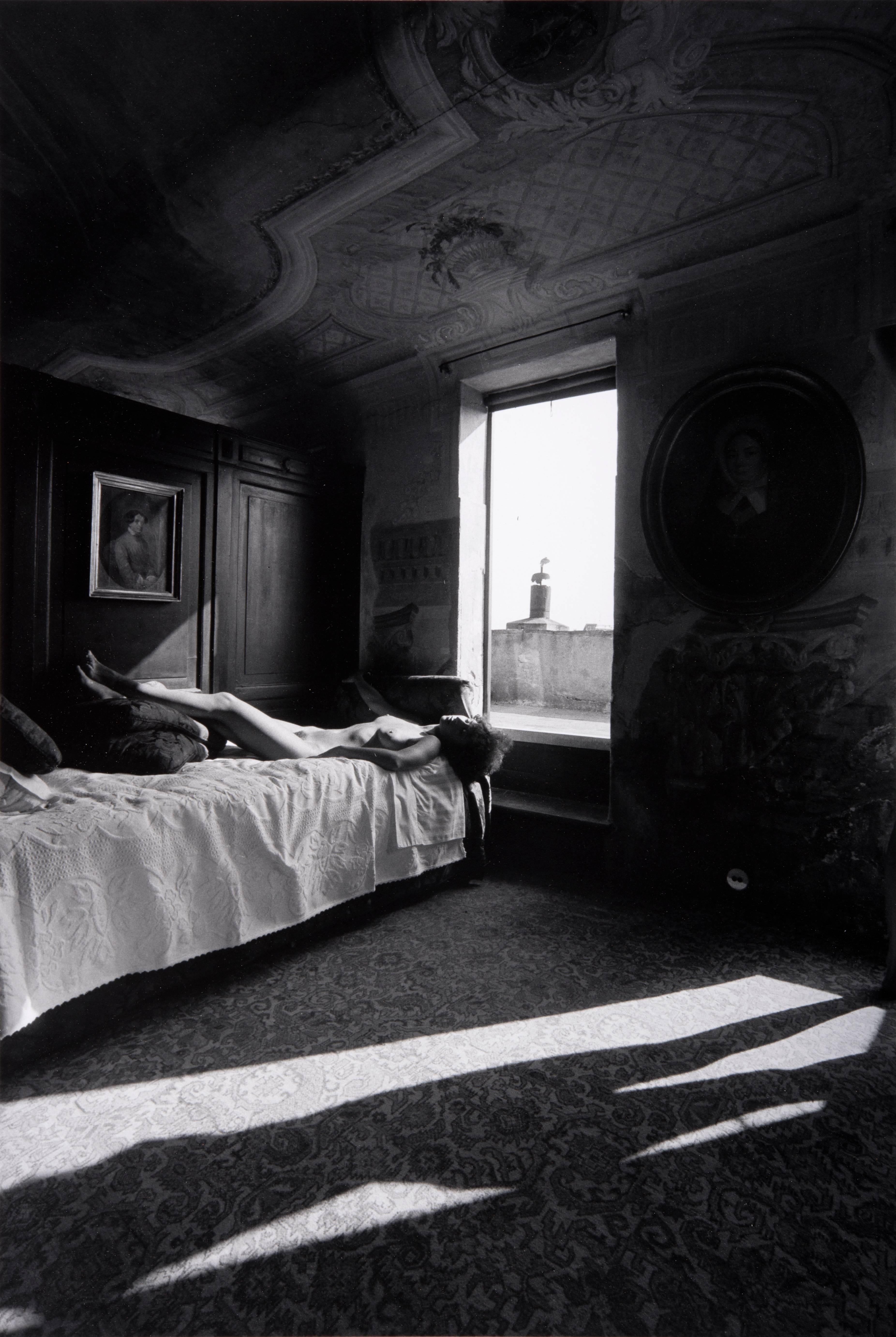 Lucien Clergue Nude Photograph - Nudes in an interior, Venice