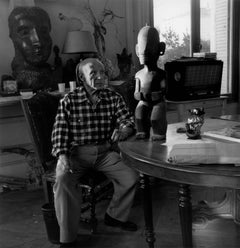 Picasso Entre le Portrait Sculpté de Dora Maar et la Statue des Iles