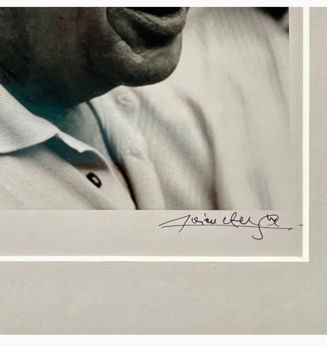 Silver Gelatin Photograph Hand Signed Photo Pablo Picasso Arles Lucien Clergue en vente 2