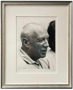 Fotografía Gelatina de Plata Firmada a Mano Foto Pablo Picasso Arles Lucien Clergue