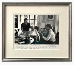 Silver Gelatin Photograph Hand Signed Photo Pablo Picasso Lucien Clergue