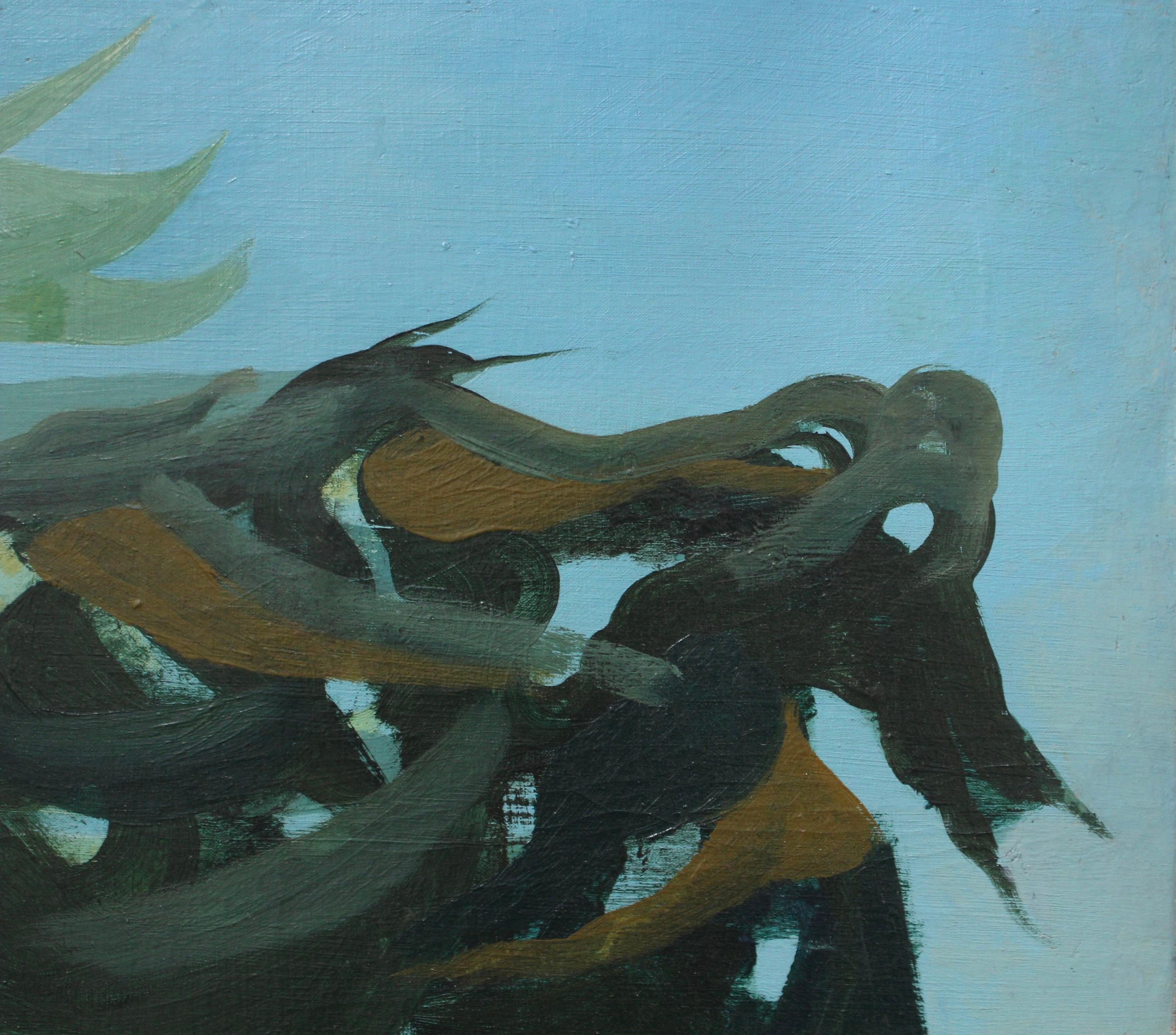 Personaggi in un paesaggio surrealista in vendita 3