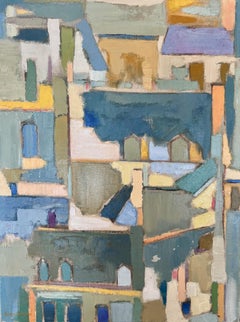 Edificio abstracto, ciudad
