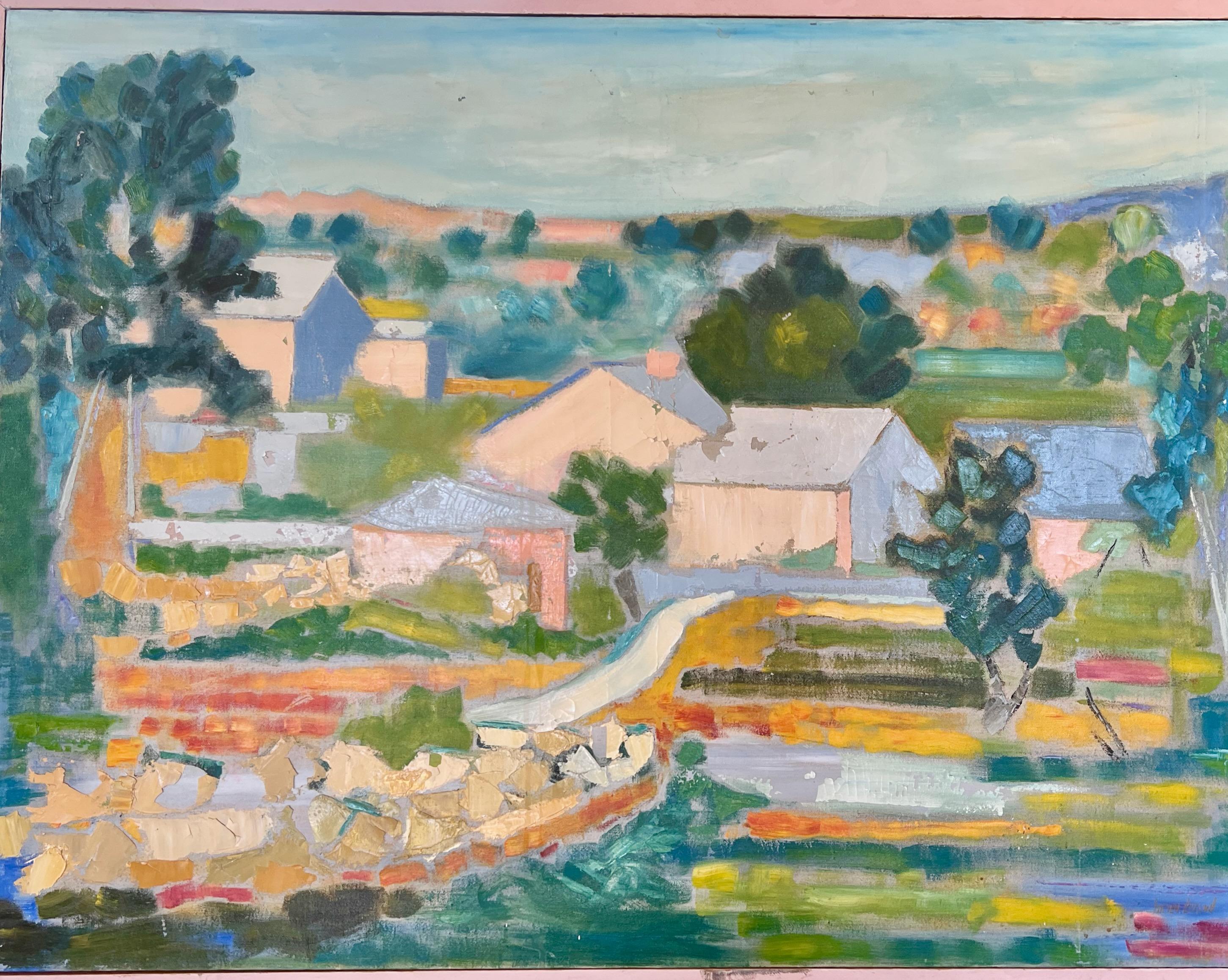 Abstract Painting de Lucien Durand - Pueblo