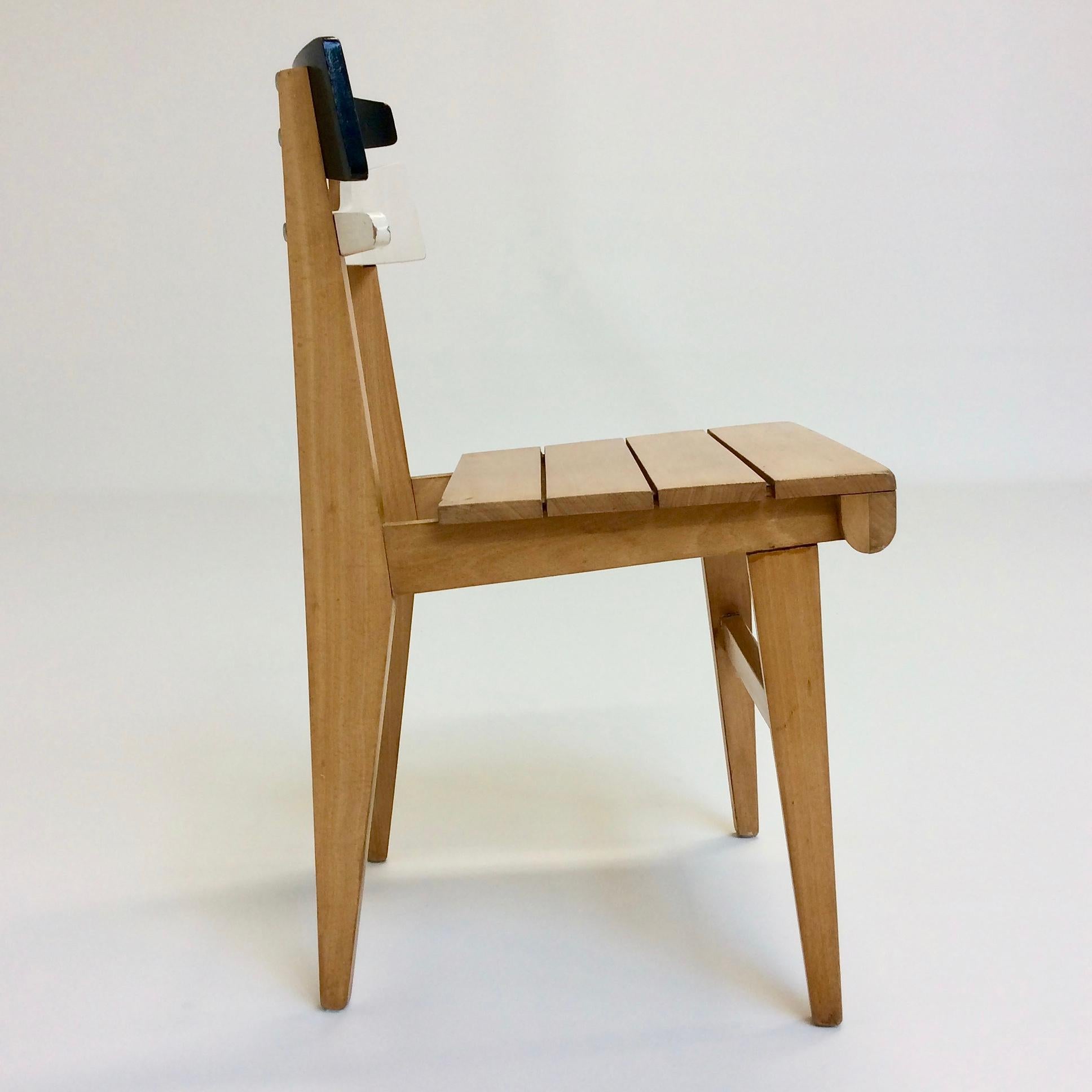 Mid-Century Modern Lucien Engels Chair B Model, 1957, Belgium