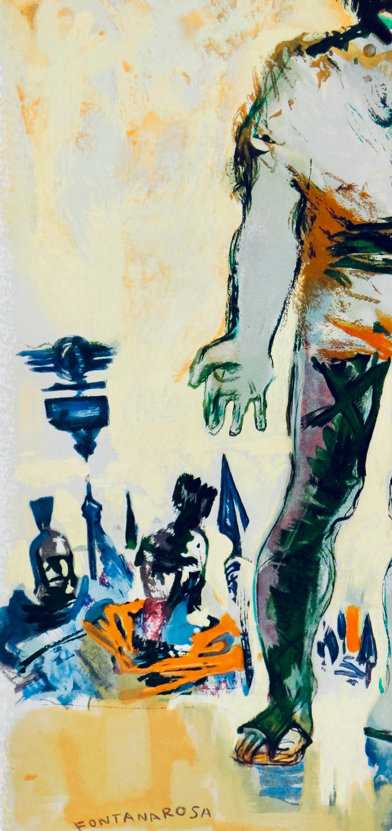 Le Paysan du Danube, Vingt fables de La fontaine, Lucien Fontanarosa im Angebot 3