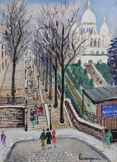 Sacré-Coeur Montmartre at Willette Square Paris
