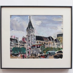 View of Saint Germain des Pres Church