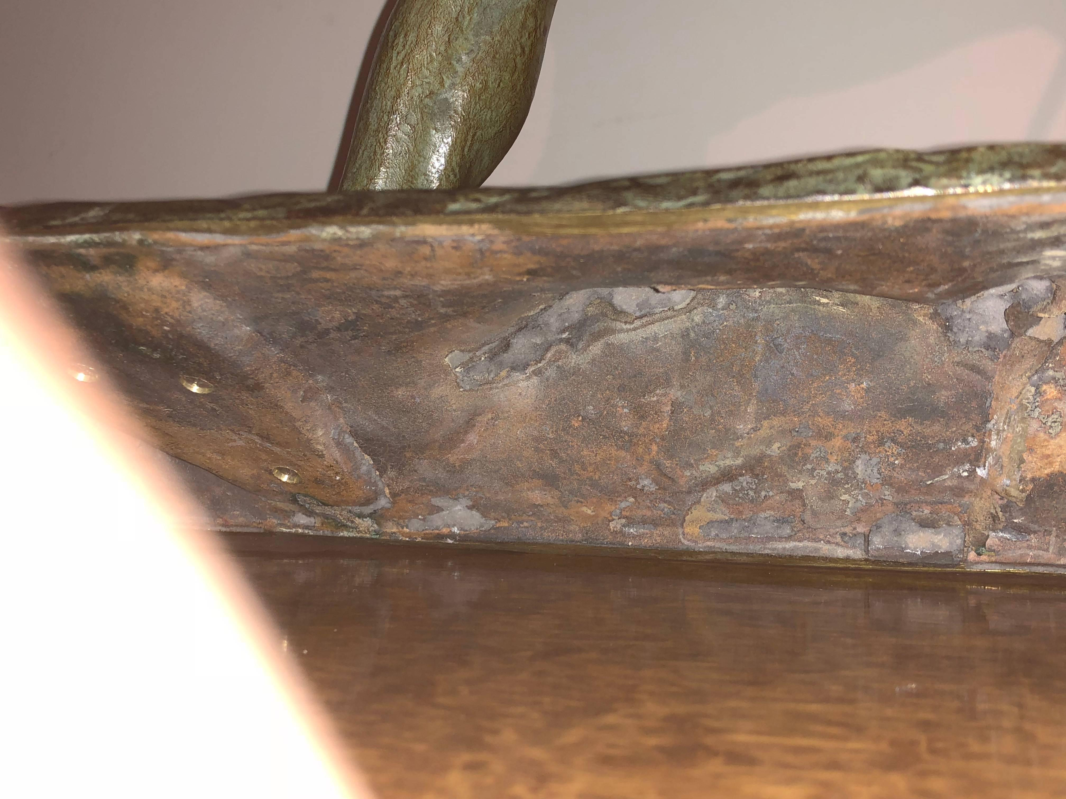 Lucien Gibert Bronzestatue 'der Bogenschütze' Französische Art Deco Skulptur 8